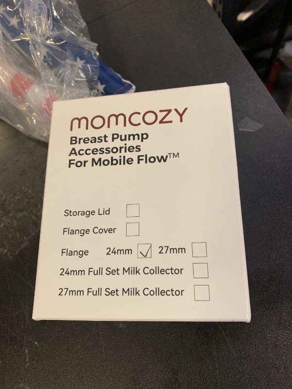 Photo 1 of Momcozy Original Replacement Accessories for Upgraded Mobile Flow | Upgraded M9,Original Upgraded M9 Breastfeeding Parts,24mm Flange,1 Pack