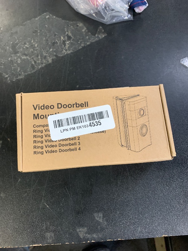 Photo 1 of NANW Adjustable 30 to 55 Degree Doorbell Angle Mount Compatible with Video Doorbell 1/2/3/4/Wired/Pro/(2020 Release), Replacement Mounting Bracket Wedge Kit, Silver