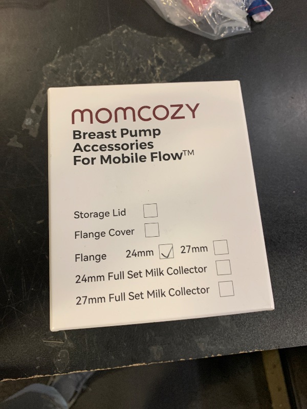 Photo 1 of Momcozy Original Replacement Accessories for Upgraded Mobile Flow | Upgraded M9,Original Upgraded M9 Breastfeeding Parts,24mm Flange,1 Pack