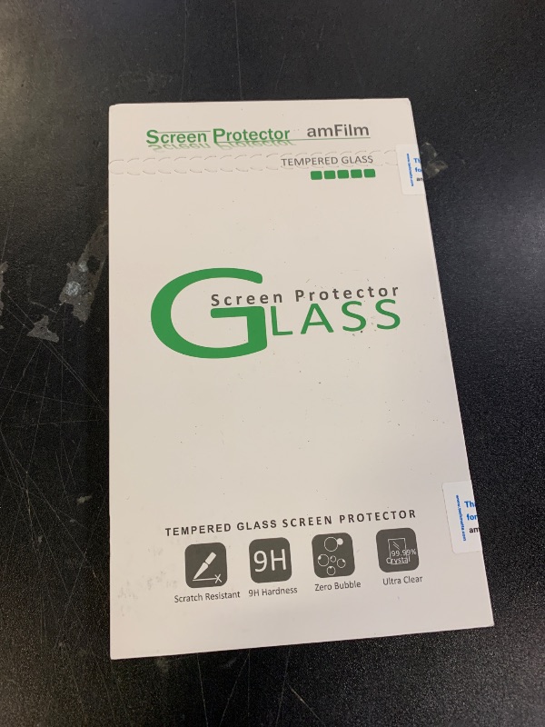 Photo 1 of amFilm Tempered Glass Screen Protector Compatible with Nintendo Switch 2 7.9" 2025 Alignment Installation Frame Transparent HD Clear Case Accessories Anti-Scratch (3-Pack) (SWTCH2-7.9")