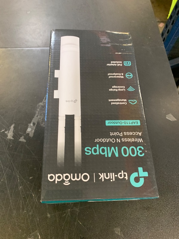 Photo 1 of TP-Link Omada Outdoor Access Point | WiFi Extender Outdoor Universal Compatible | N300Mbps | IP65 Weatherproof | Seamless Roaming | Omada Remote Managed(EAP110-Outdoor)