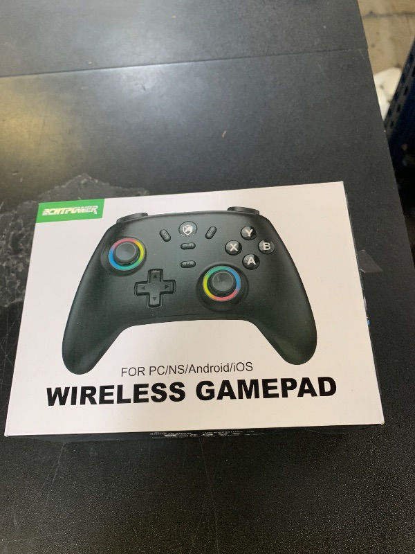 Photo 1 of ECHTPower Wireless PC Gaming Controller - Hall Effect Joystick, 2.4G & Wired 1000Hz Polling Rate, 800mAh Battery, Adjustable Turbo/Vibration - for PC/Switch/iOS/Android