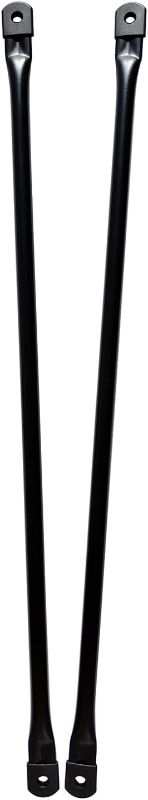 Photo 1 of 42"/106.5cm Garden Swing Replacement Bars, Matte Black Heavy Weight Capacity Metal Round Rods for Hanging Swing Seat to Frame(2PCS/CTN)
