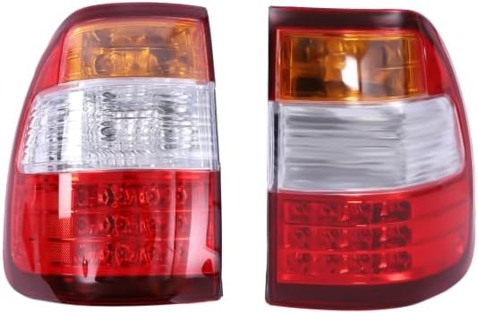 Photo 1 of For 1998-2007Toyota Land Cruiser Outer Taillights PC Taillight Assemblies Left Rear Outer Tail Light Rear Lamp Brake for 1998-2007Toyota Land Cruiser Tail lamp Assembly (Pair of Taillights)