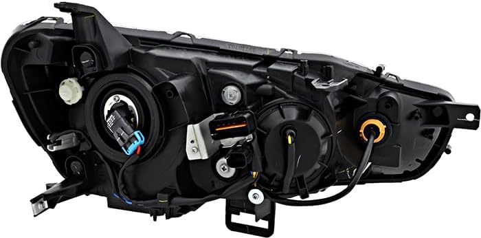 Photo 1 of For Mitsubishi Lancer Headlight Lamp 2008 2009 2010 2011 2012 2013 2014 2015 Halogen Driver Left Side