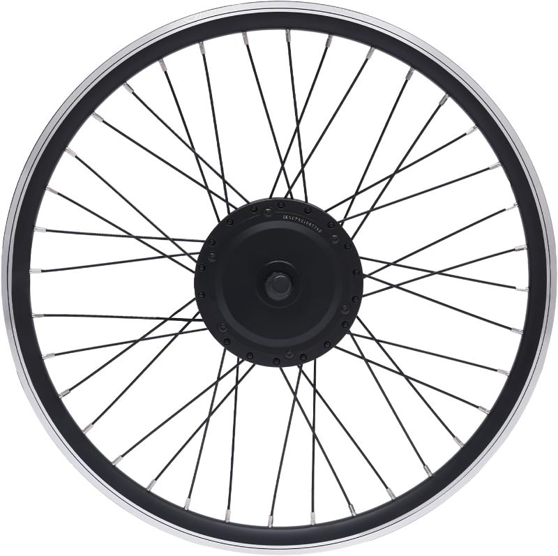 Photo 1 of 36V 500W Electric Bicycle Motor Kit 24" E-Bike Front/Rear Wheel Conversion Kit w/Display