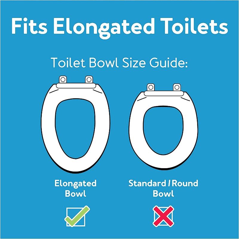 Photo 1 of Carex Elongated Hinged Toilet Seat Riser, Adds 3.5 Inches of Height to Toilet, 300 Pound Weight Capacity, Raised Toilet Seat