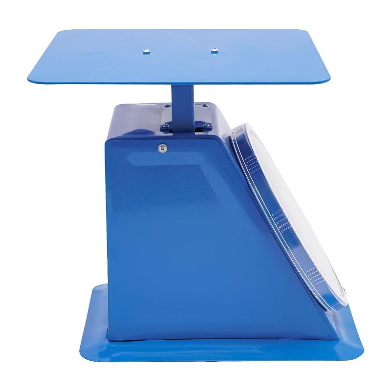 Photo 1 of 44 lbs Mechanical Dial Scale, Stainless Steel Mechanical Kitchen Scale Flat Platform Weighing Food Scale Heavy Duty Portion-Control Mechanical Scale Food Weight Scale for Kitchen