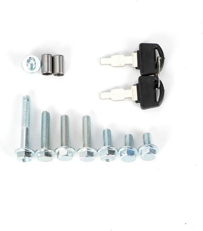 Photo 1 of Electric Start Kit Starter Motor Flywheel Switch For GX160 GX200 with Solenoid FlyWheel Key Switch Charging Coil
