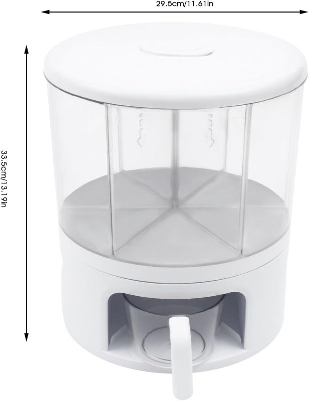 Photo 1 of 360° Rotating Grain Cereal Dispenser Suitable for Mung Beans Soybeans