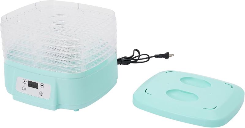 Photo 1 of Food Dehydrator Freeze Dryer Adjustable Timer and Temperature Control Electric Food Dryer with 6 Trays for Fruits, Veggies, Meats, Dog Treats, Candy