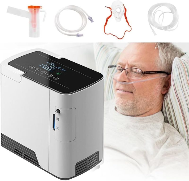 Photo 1 of Oxygen Concentrator Machine,Household Oxygen Generator for Home Use (1-7 Adjustable) Oxygen Machine with Accessories-VC20