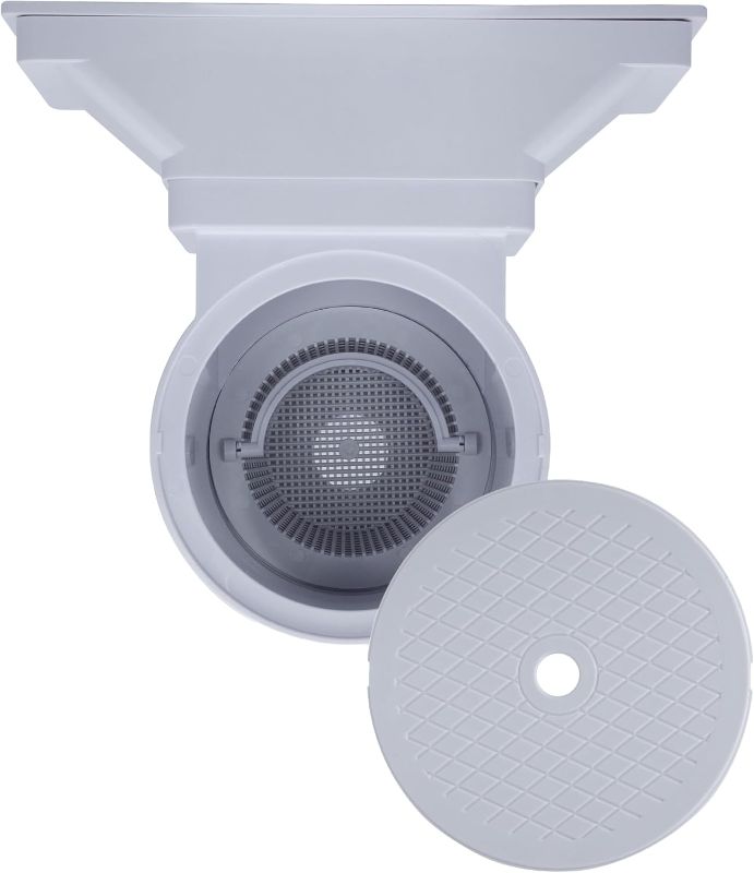 Photo 1 of Rx Clear Heavy Duty Wide-Mouth Complete Thru-Wall Skimmer Kit for Above-Ground Swimming Pool | Made of Non-Corrosive Abs Plastic | Chemical Resistant |