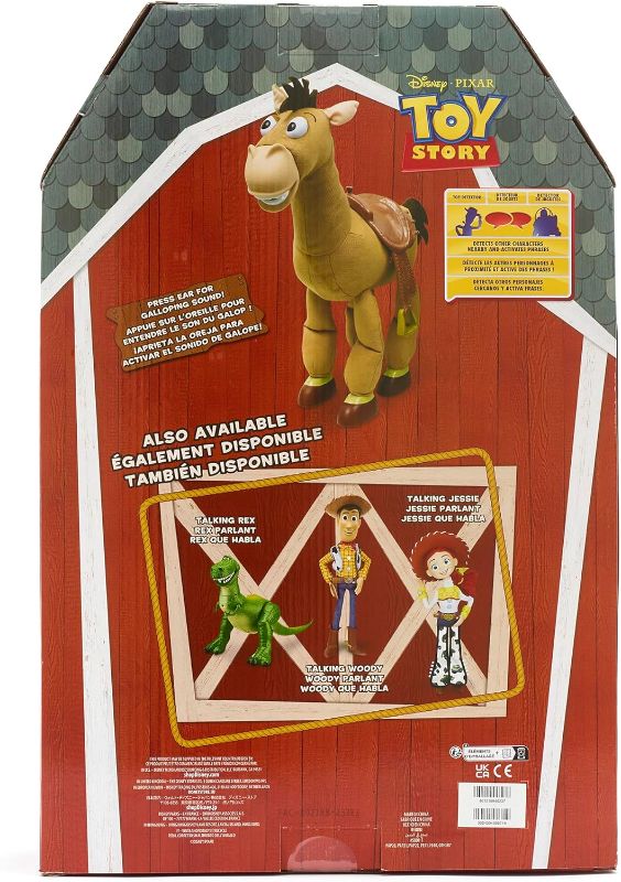 Photo 1 of Disney Store Official Bullseye Interactive Talking Action Figure from Toy Story, Features Sounds and Phrases from The Movies, Interacts with Other Figures and Toys