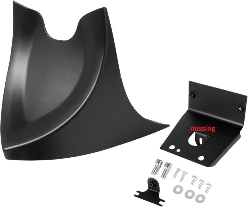 Photo 1 of Motorcycle Lower Front Spoiler, Replacement Chin Fairing, Fits 04-17, for Touring(Matte Black)