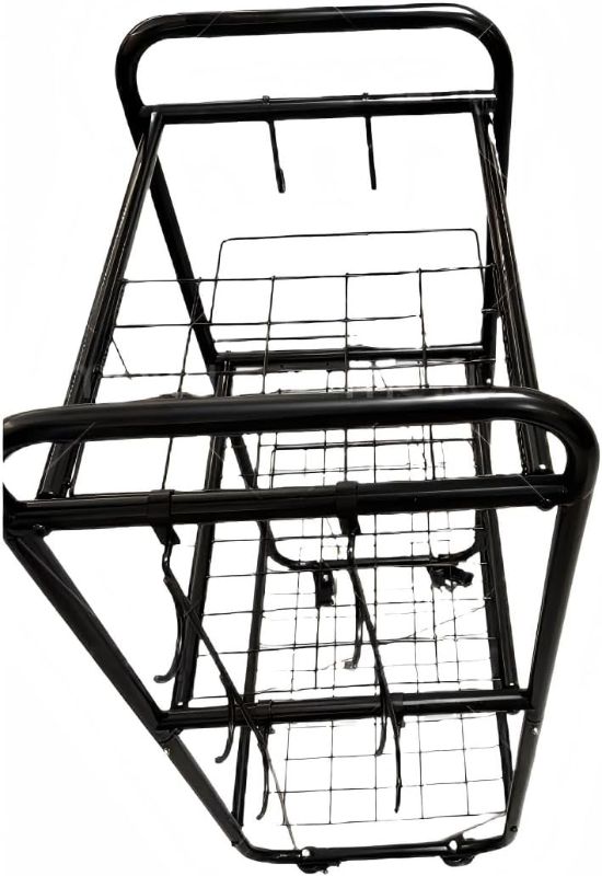 Photo 1 of CHENLIQING All-in-One Mobile Weight Rack & Yoga Mat Holder for Home Gym: Includes Hooks for Dumbbells, Kettlebells, & Rollers