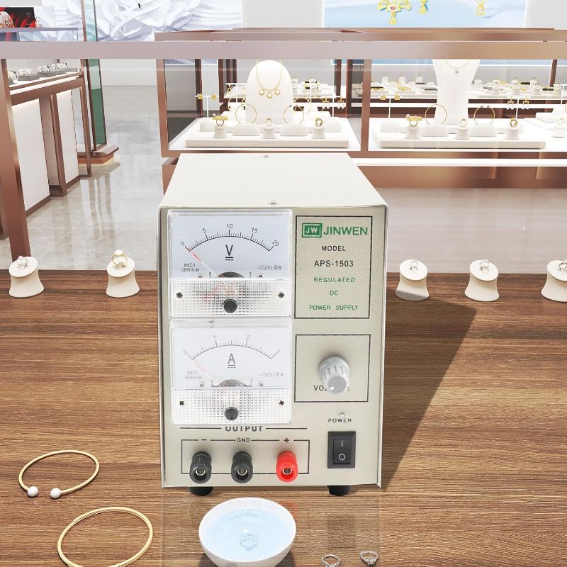 Photo 1 of L-home Jewelry Plating Machine Gold Silver Electroplating Machine Tool Portable Digital Electroplating Equipment Kit Gold Tools Jewelry Tools
