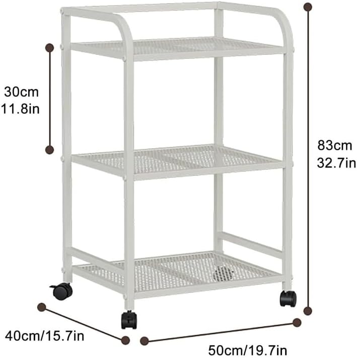 Photo 1 of TBQATNTS Rolling Printer Stand with Lockable Wheels, Metal Under Desk Storage Cart for Home Office – Fits PC Tower, Printer, Scanner, Fax, Shredder,Green,19.6x15.7x32.6in