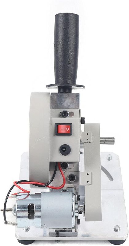 Photo 1 of Mini Table Saw, 4" Portable Saw Cutting Soft Metal Wood Plastic Cutting Machine For Soft Metal, Thin Stainless Steel Plate And Iron Plate