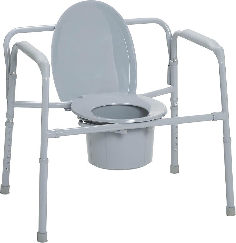 Photo 1 of Drive 11117N-1 Medical Medical Bariatric Folding Commode