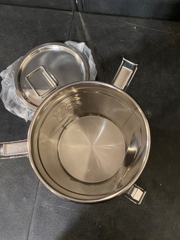 Photo 1 of 6L/1.31gal Stainless Steel Airtight Canister, 304 Stainless Steel Food Storage Canisters with Airtight Lid&Locking Clamp, Metal Kitchen Rice Milk Storage Bucket