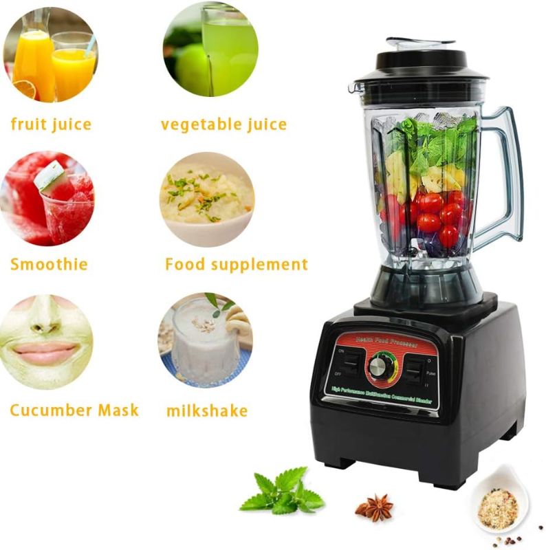 Photo 1 of Professional Countertop Blender 2800W Commercial Smoothie Blender Shakes Smoothies Juicer Maker Machine with 140 OZ BPA Free Pitcher (Smoothie Blender)