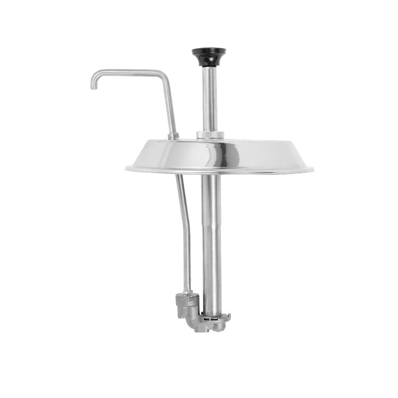 Photo 1 of Double Cheese Dispenser with Pump Hot Fudge Warmer Manual Sauce Warmer for Nacho Cheese and Chocolate 2x2l Capacity (Double Cheese Pump)