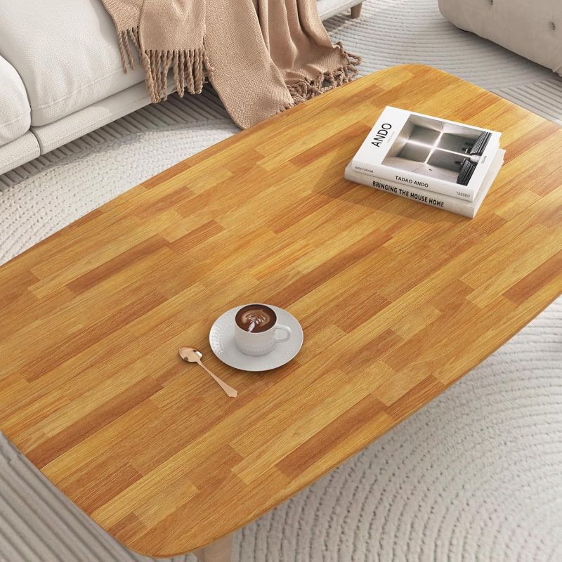 Photo 1 of LACHEERY Butcher Block Countertop Contact Paper 160 x 36 Inch Extra Wide Peel and Stick Wallpaper Wood Contact Paper for Kitchen Bathroom Countertops Counter Top Waterproof Removable Wood Wall Paper