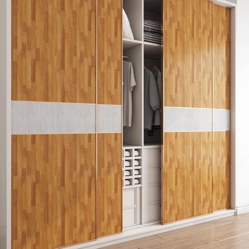 Photo 1 of LACHEERY Butcher Block Countertop Contact Paper 160 x 36 Inch Extra Wide Peel and Stick Wallpaper Wood Contact Paper for Kitchen Bathroom Countertops Counter Top Waterproof Removable Wood Wall Paper