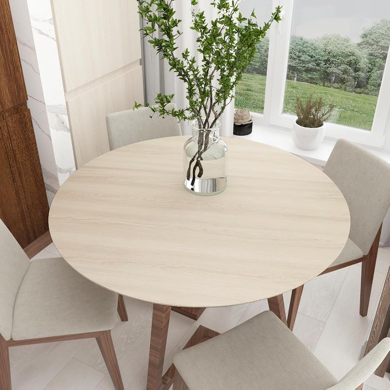 Photo 1 of Beige Cherry Wood Wallpaper Peel and Stick Wallpaper Thick Wood Grain Contact Paper for Cabinets Countertops Waterproof Self Adhesive Light Wood Contact Paper Vinyl Wall Paper 15.74" x 118"