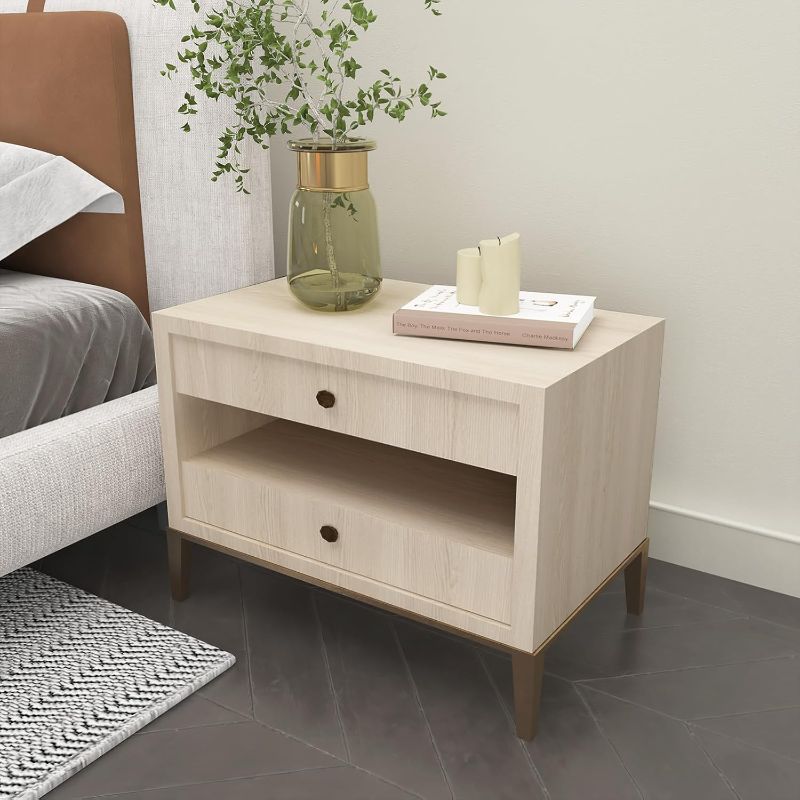 Photo 1 of Beige Cherry Wood Wallpaper Peel and Stick Wallpaper Thick Wood Grain Contact Paper for Cabinets Countertops Waterproof Self Adhesive Light Wood Contact Paper Vinyl Wall Paper 15.74" x 118"