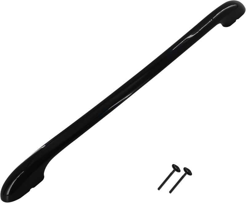 Photo 1 of 5304458312 Oven Door Handle Appliance Replacement Compatible with Kenmore Electrolux Frigidaire Fit for Kitchen Range Stove with 2 316433300 Oven Door Handle Screws