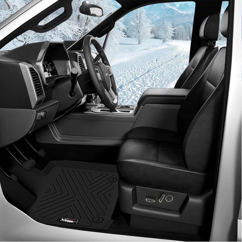 Photo 1 of Floor Mats for 2021-2024 Chevrolet/Chevy Tahoe/GMC Yukon 7 Seater with Trunk Mat All Weather TPE Rubber Cargo Liner Full Set for Chevrolet Tahoe/GMC Yukon Accessories (Not for Yukon XL)