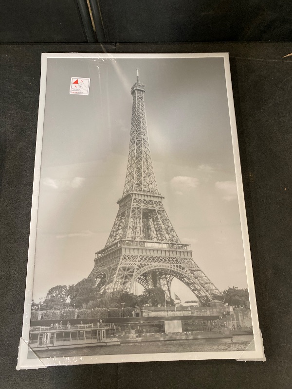 Photo 1 of upsimples 16x24 Picture Frame White 3 Pack, Scratch-Proof Poster Frames 16 x 24 for Photo Gallery - Slide-In Strips, Horizontal or Vertical Wall Mounting