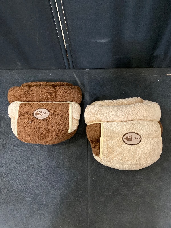 Photo 1 of Wenqik 2 Pcs Guinea Pig Bed Cuddle Warm Hideout Small Animal Sack Cozy House Bedding Sleeping Cushion Portable Pet Carrier Cage Nest for Rabbit Hamster Rat