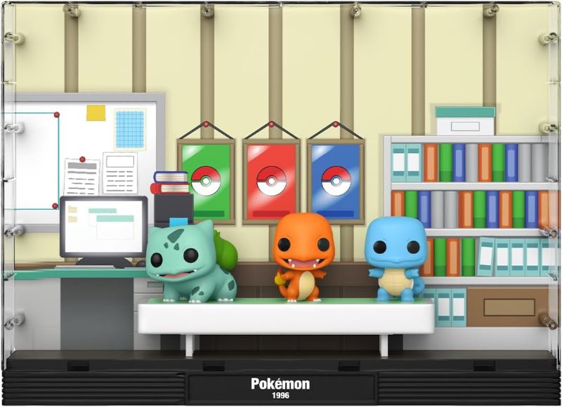 Photo 1 of Funko Pop Moments Deluxe: Pokemon - Starters - Bulbasaur, Charmander, Squirtle - Collectable Vinyl Figure - Gift Idea - Official Merchandise - Toys for Kids & Adults - Video Games Fans