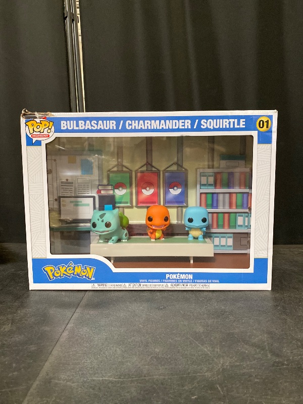 Photo 1 of Funko Pop Moments Deluxe: Pokemon - Starters - Bulbasaur, Charmander, Squirtle - Collectable Vinyl Figure - Gift Idea - Official Merchandise - Toys for Kids & Adults - Video Games Fans