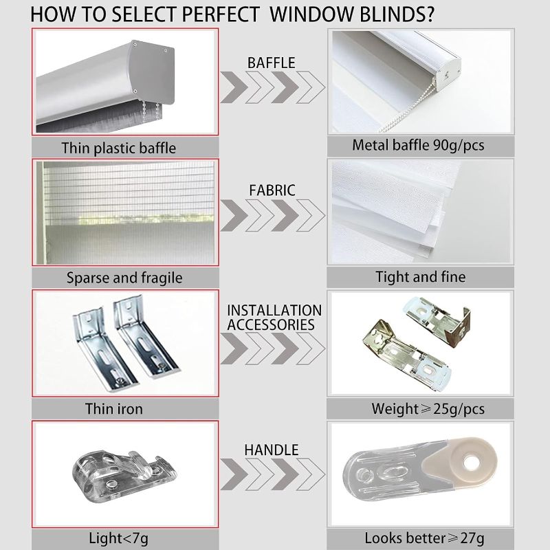 Photo 1 of Zebra Roller Window Blinds,Custom Cut to Size,Roller Blinds Dual Layer Roller Shade Blinds, White,Fixed 64 InchesHigh,21 Inches Width