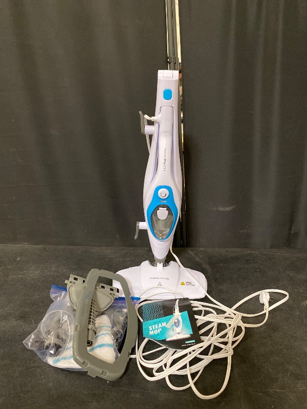Photo 1 of PurSteam 10-in-1 Steam Mop, Floor Steamer with Detachable Handheld Steam Cleaner for Tile, Hardwood Floors