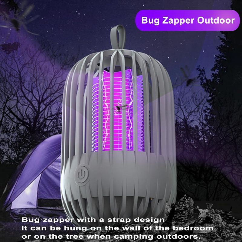 Photo 1 of Bug Zapper Indoor,Mosquito Zapper,2024 Upgraded Powerful Indoor Bug Zapper for Home, Garden, Patio,Outdoor Camping