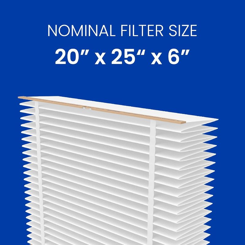 Photo 1 of AprilAire 201 Replacement Furnace Filter for AprilAire or Space-Gard 2200 or 2250 Whole-House Air Purifiers - MERV 10, 20x25x6 Air Filter (Pack of 1)