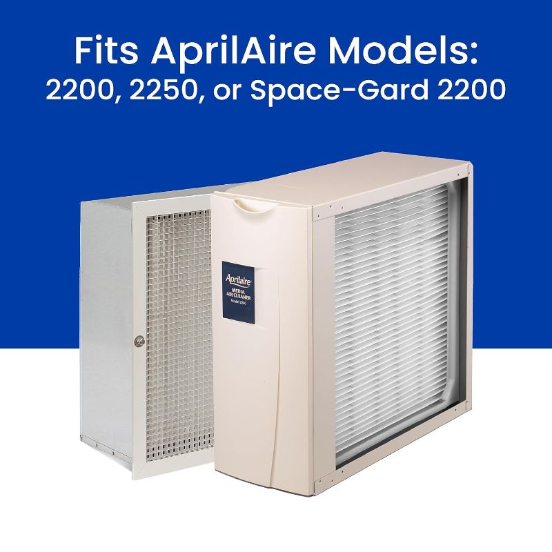 Photo 1 of AprilAire 201 Replacement Furnace Filter for AprilAire or Space-Gard 2200 or 2250 Whole-House Air Purifiers - MERV 10, 20x25x6 Air Filter (Pack of 1)