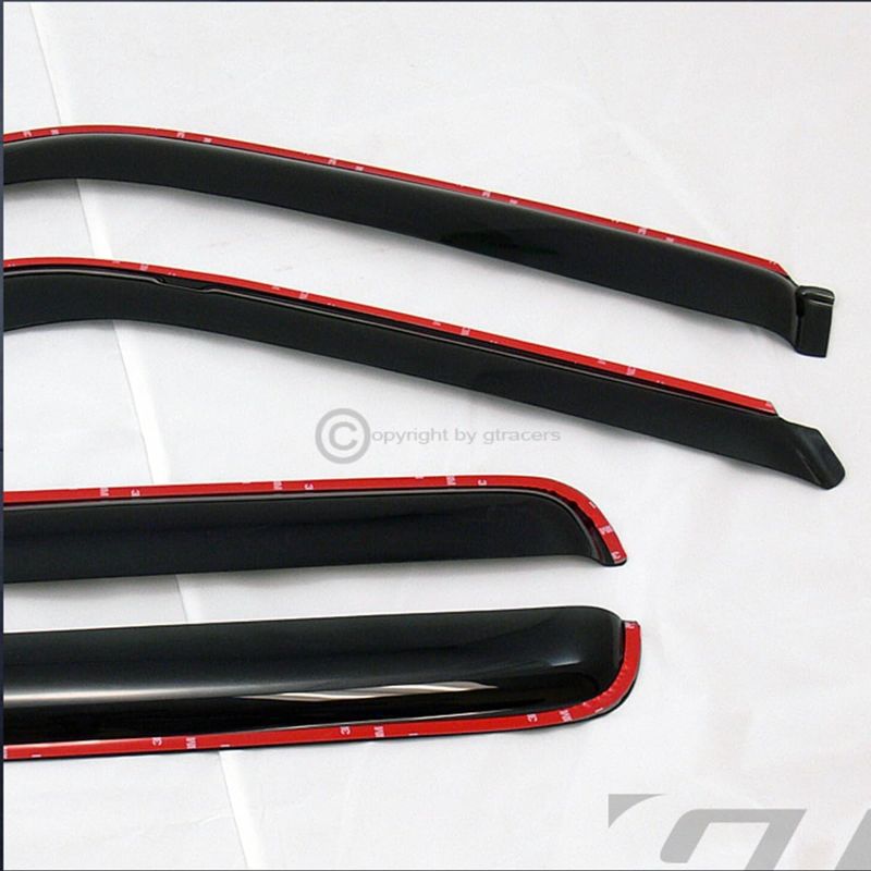Photo 1 of HS Power in-Channel Sun/Rain Guards Window Deflector Smoke Window Visors 4P Set 1992-2000/1995-1999 Compatible with Chevy C/K Suburban/Chevy Tahoe 4DR Models
