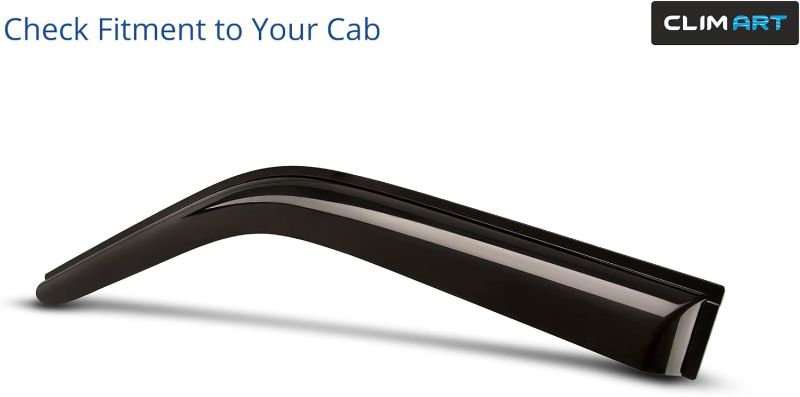 Photo 1 of CLIM ART Incredibly Durable Rain Guards for Jeep Wagoneer L 2023-2025, Original Tape-on Window Deflectors, Vent Deflector, Window Visors, Car Accessories, 4 pcs. - 422362