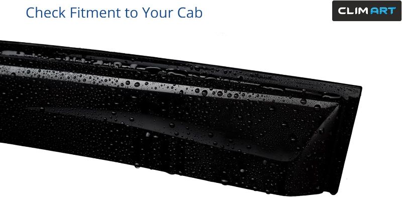 Photo 1 of CLIM ART Incredibly Durable Rain Guards for Jeep Wagoneer L 2023-2025, Original Tape-on Window Deflectors, Vent Deflector, Window Visors, Car Accessories, 4 pcs. - 422362