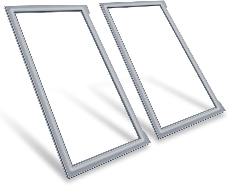 Photo 1 of 2Pack Upgraded 42.13"x16.93" W10830055 Refrigerator Door Gasket for Whirlpool Maytag KitchenAid Kenmore Refrigerator French Door Seal Gasket W10163991 W10191105 W10443238 AP6027230 PS11759512 4458810
