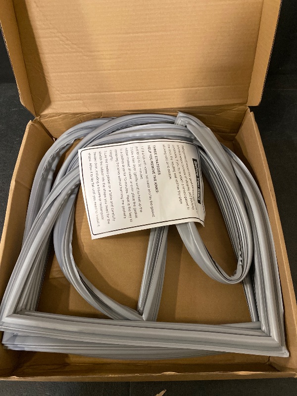 Photo 1 of 2Pack Upgraded 42.13"x16.93" W10830055 Refrigerator Door Gasket for Whirlpool Maytag KitchenAid Kenmore Refrigerator French Door Seal Gasket W10163991 W10191105 W10443238 AP6027230 PS11759512 4458810