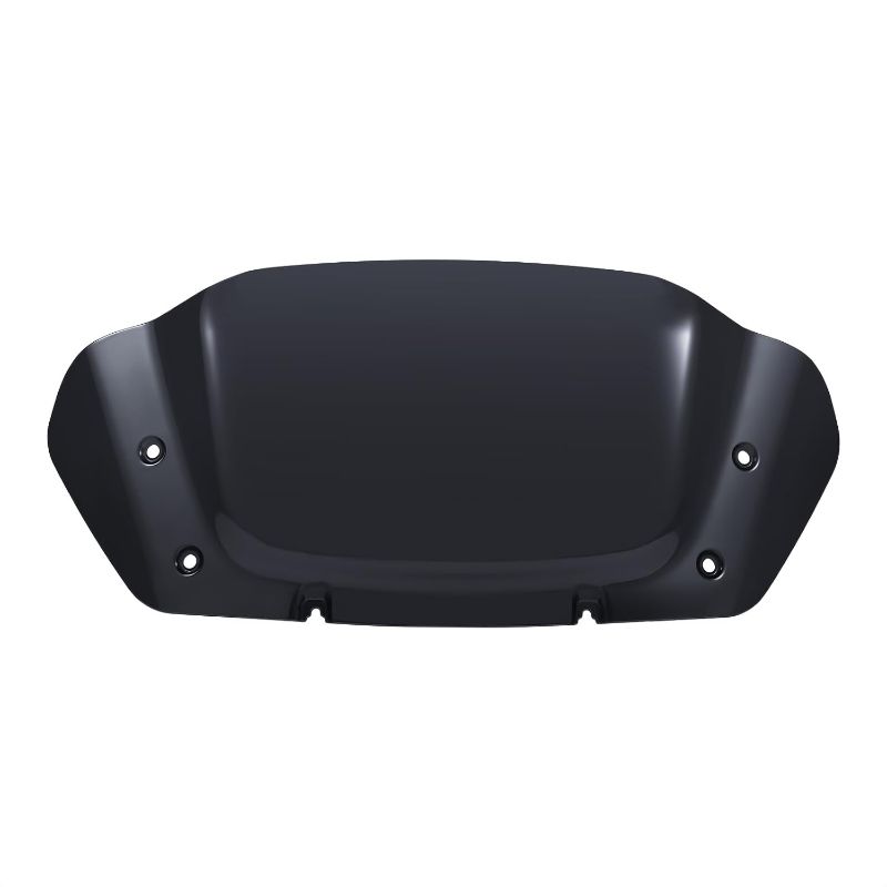 Photo 1 of 10" Wave Windshield Windscreen Wind Splitter Compatible for Harley Street Glide FLHX, CVO Street Glide FLHXSE 2023 2024 (Black)