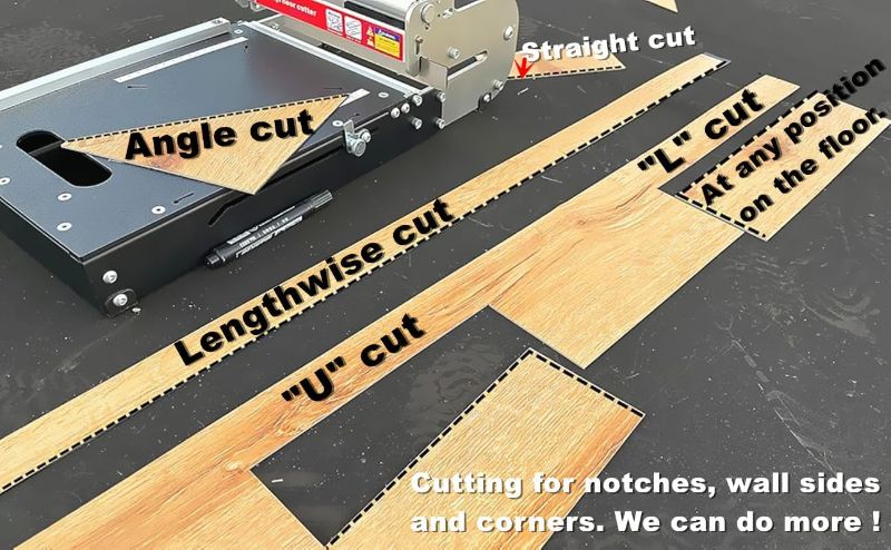Photo 1 of to MantisTol LVP-230 9" Vinyl Plank Cutter for Vinyl Flooring Fifth Upgraded