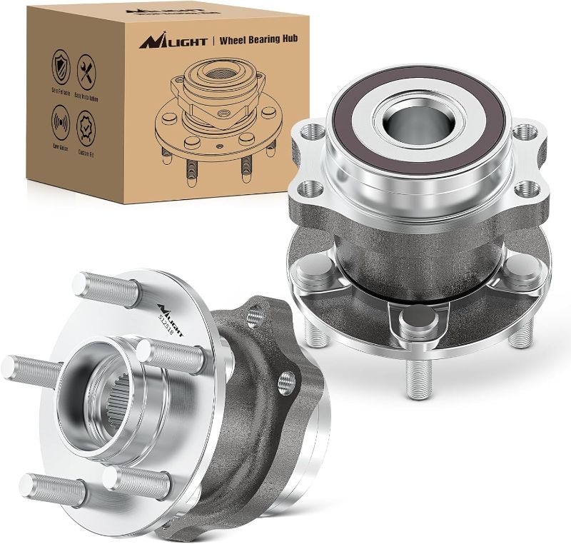 Photo 1 of Nilight Rear Wheel Bearing and Hub Assembly for Subaru Forester 2014 2015 2016 2017 2018, Impreza 2012-2019 2020-2021, Crosstrek 2016-2021, XV Crosstrek 2013-2015 with 5-Lug, OEM 512518